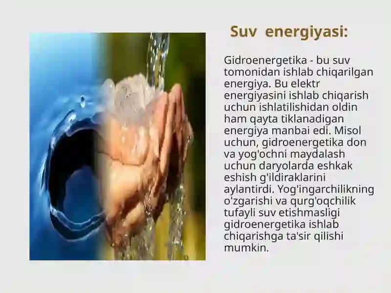 Suv-qaytatiklanadigan vazaxira qilinadigan manbalar 4