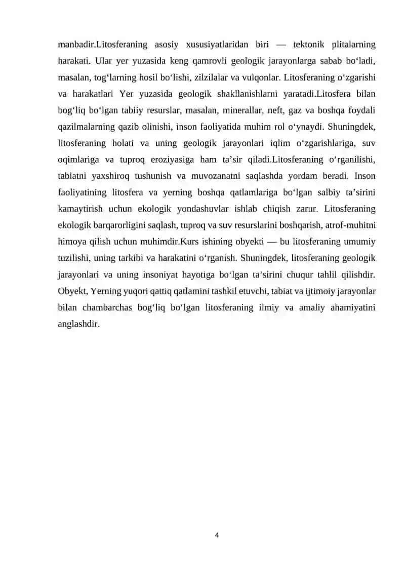 Litosfera va uning tarkibi 4