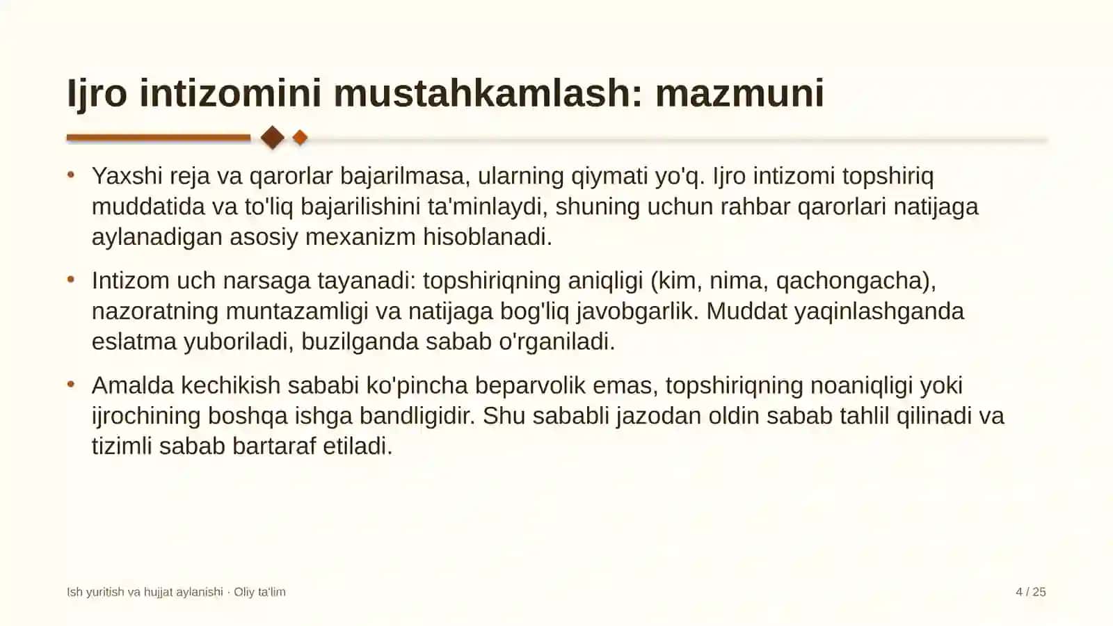Energetikada ijro intizomini mustahkamlash 4