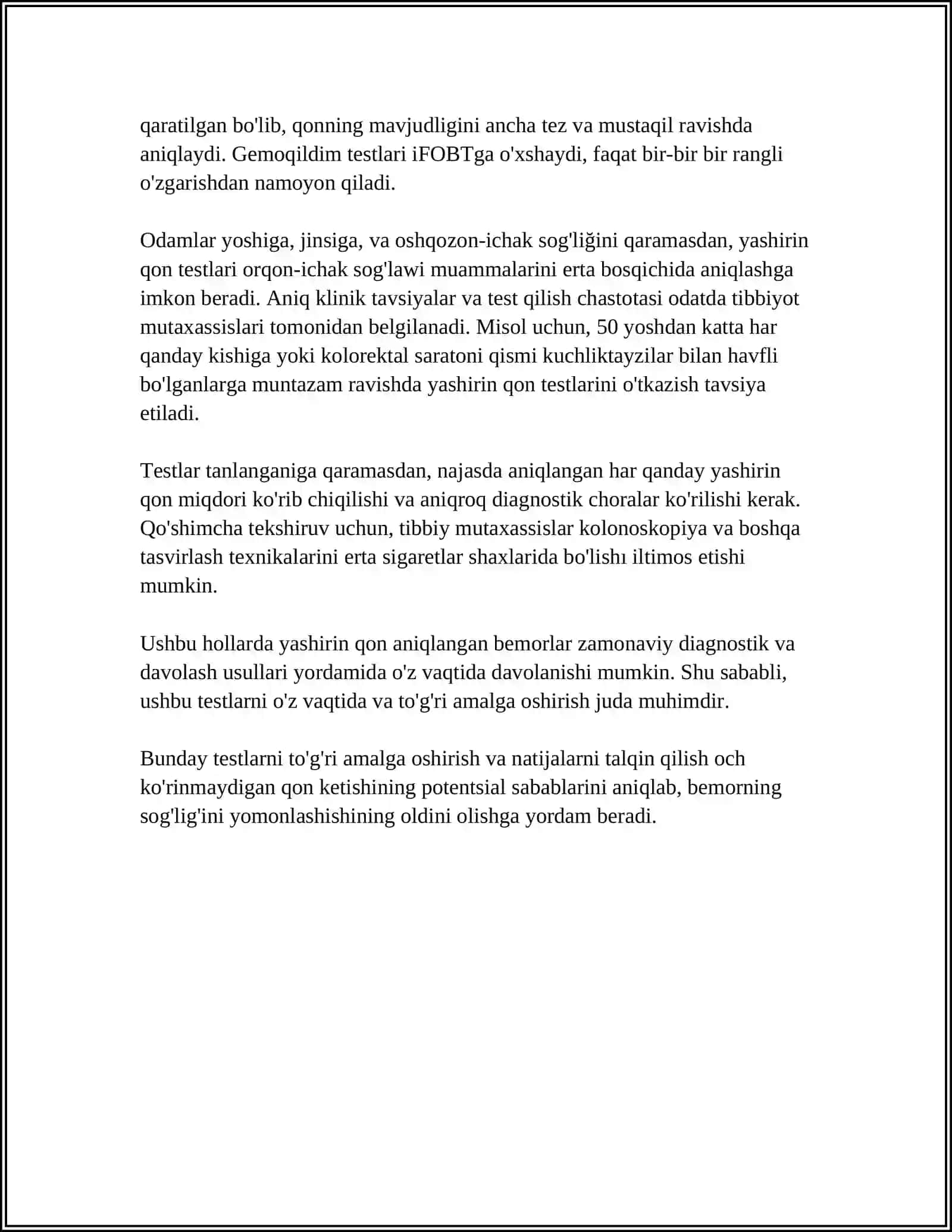 NAJASDA YASHIRIN QON.NAJASDA HUJAYRA ELEMENTLARI.NAJASDA ORGANIK VA NOORGANIK MAHSULOTLAR 4