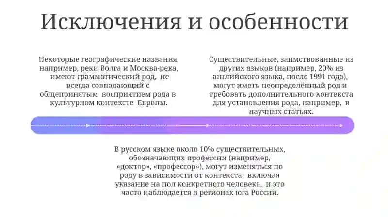 Определение рода существительных: основные принципы 4