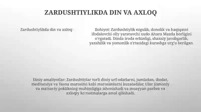 Zardushtiylikning Teologik Tizimi Va Diniy Marosimlari 4