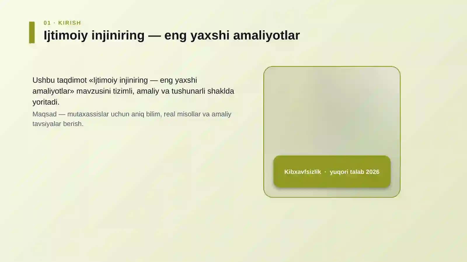 Ijtimoiy injiniring — eng yaxshi amaliyotlar 4