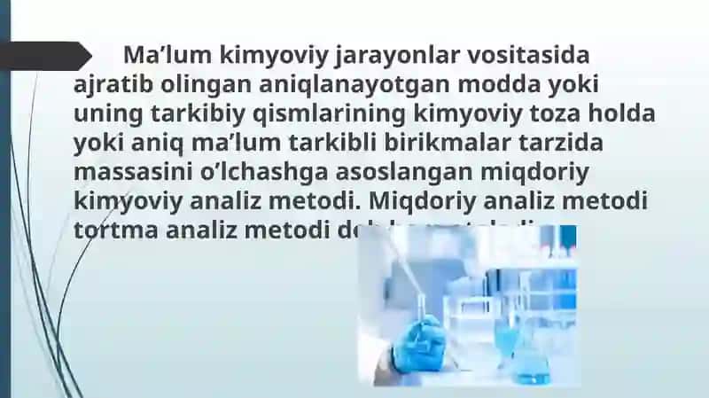 Miqdoriy analiz 4