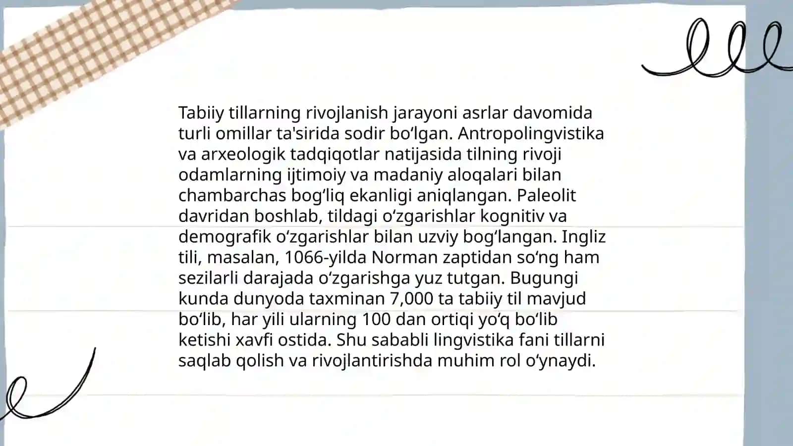 Tilning kelib chiqishi teoriya va nazariyalari 4