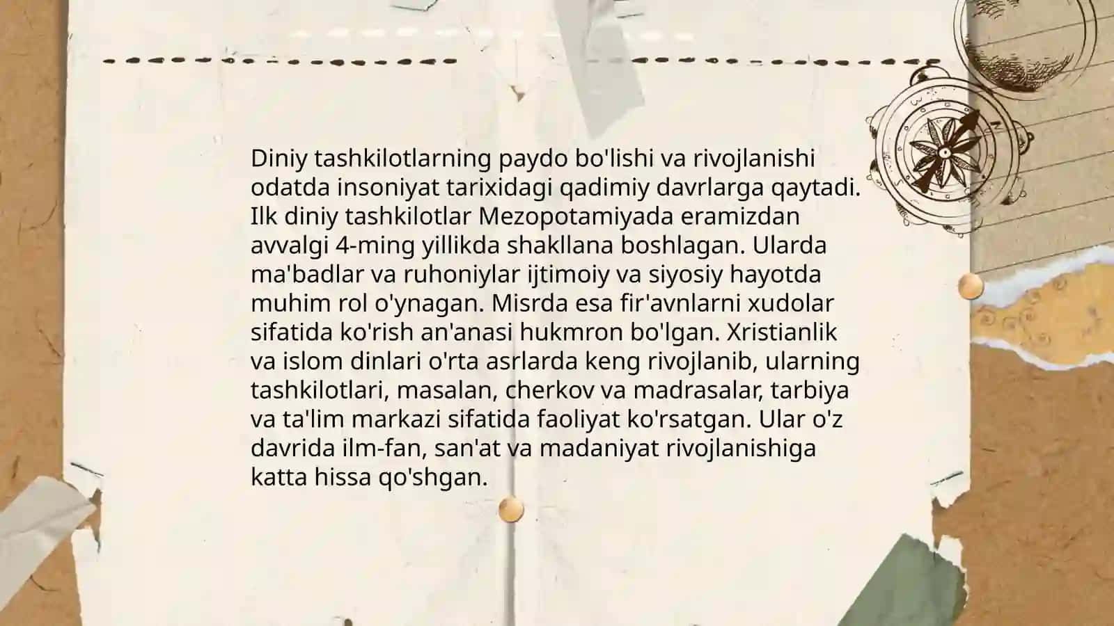 Xalqaro diniy tashkilotlarning tarixi va ularning barqaror rivojlanish maqsadlariga erishishdagi ahamiyati 4