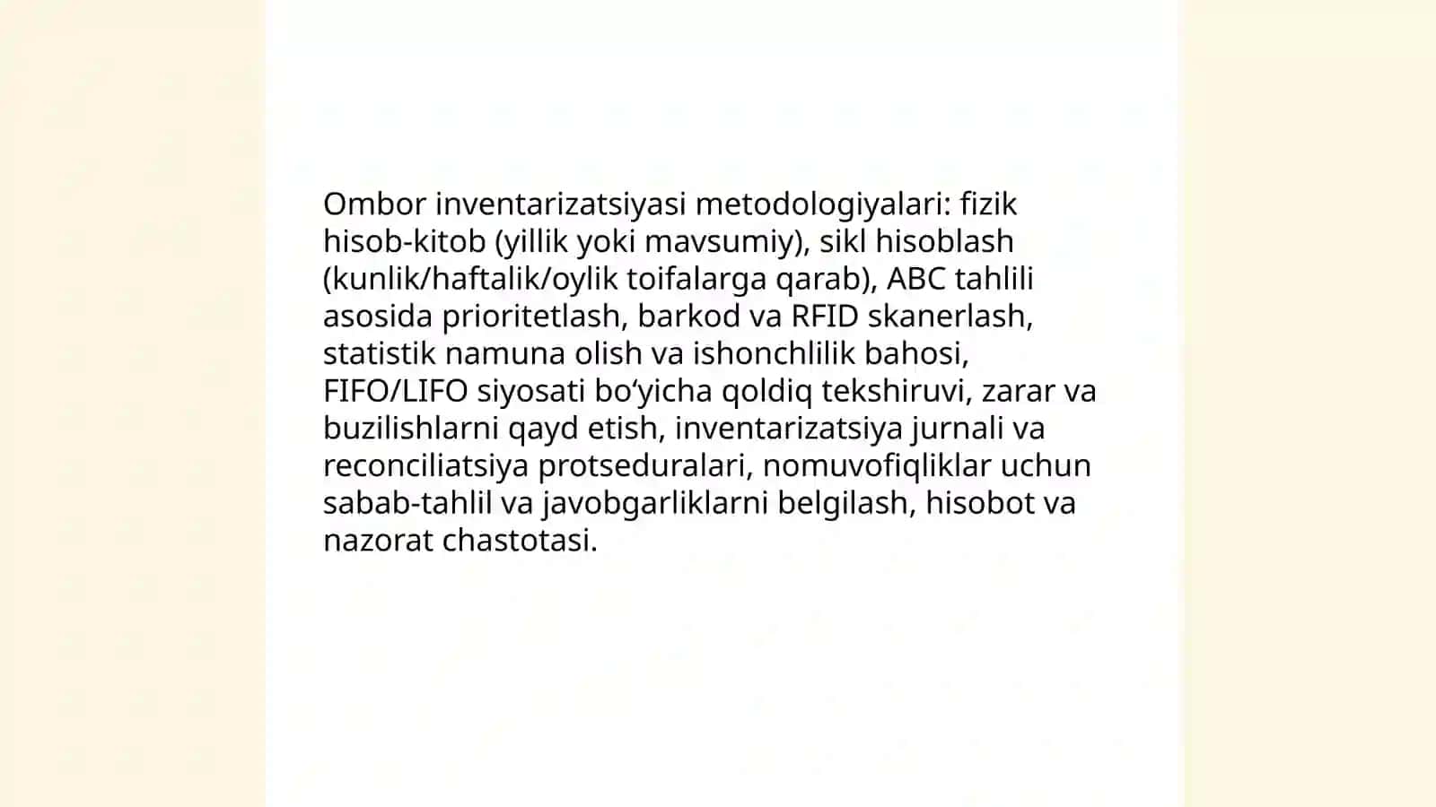 Zahira turlarini aniqlash va tasnifi qishloq xoʻjaligida 4