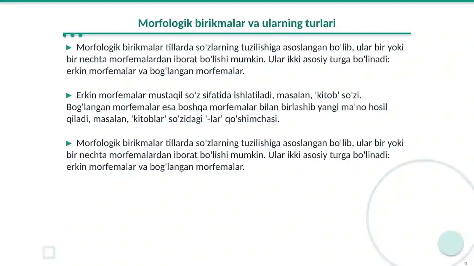 Morfologik tipologiya 4