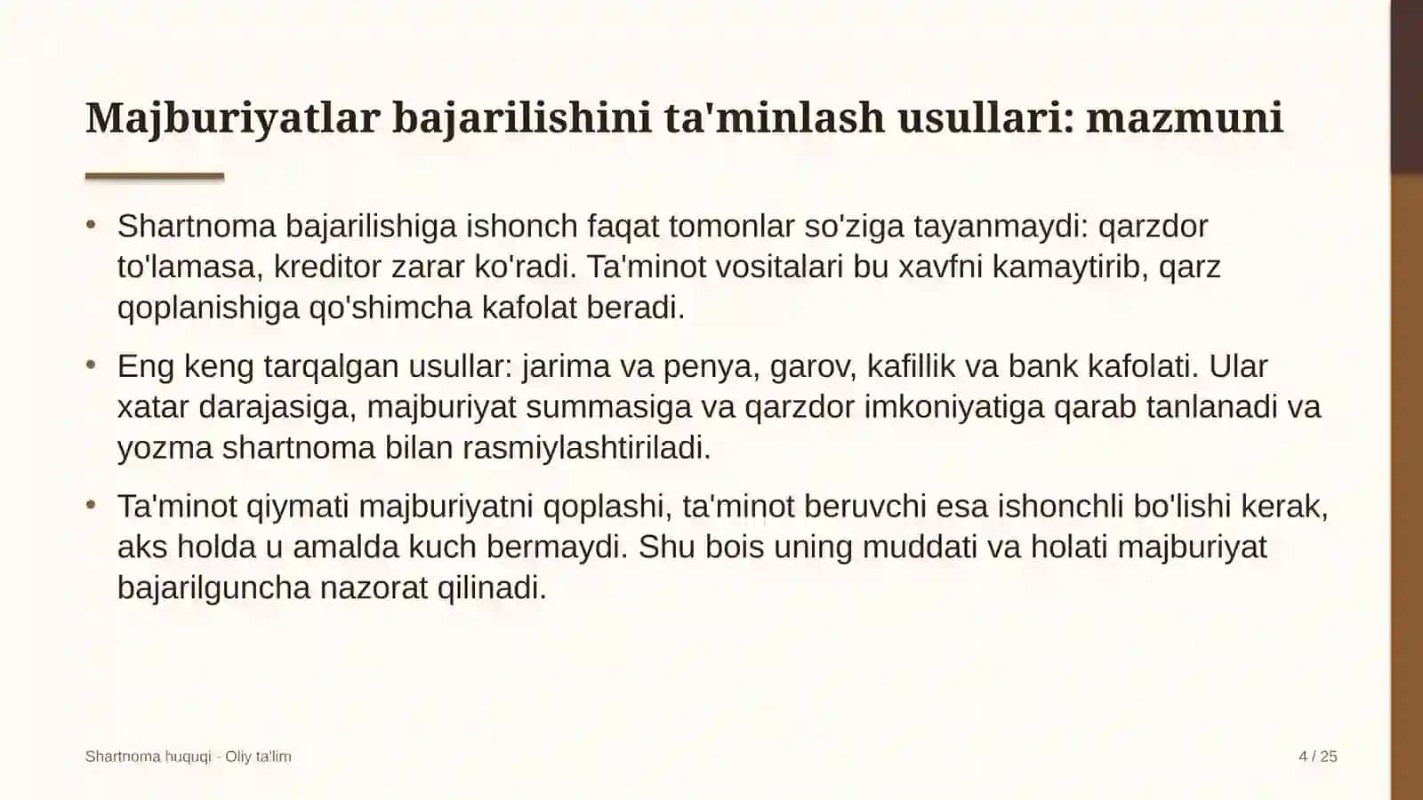 qo'g'irchoq teatrlarida majburiyatlarning bajarilishini ta'minlash usullari 7138 4