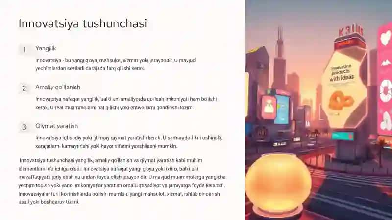 Innovatsion iqtisodiyot faniga kirish 4