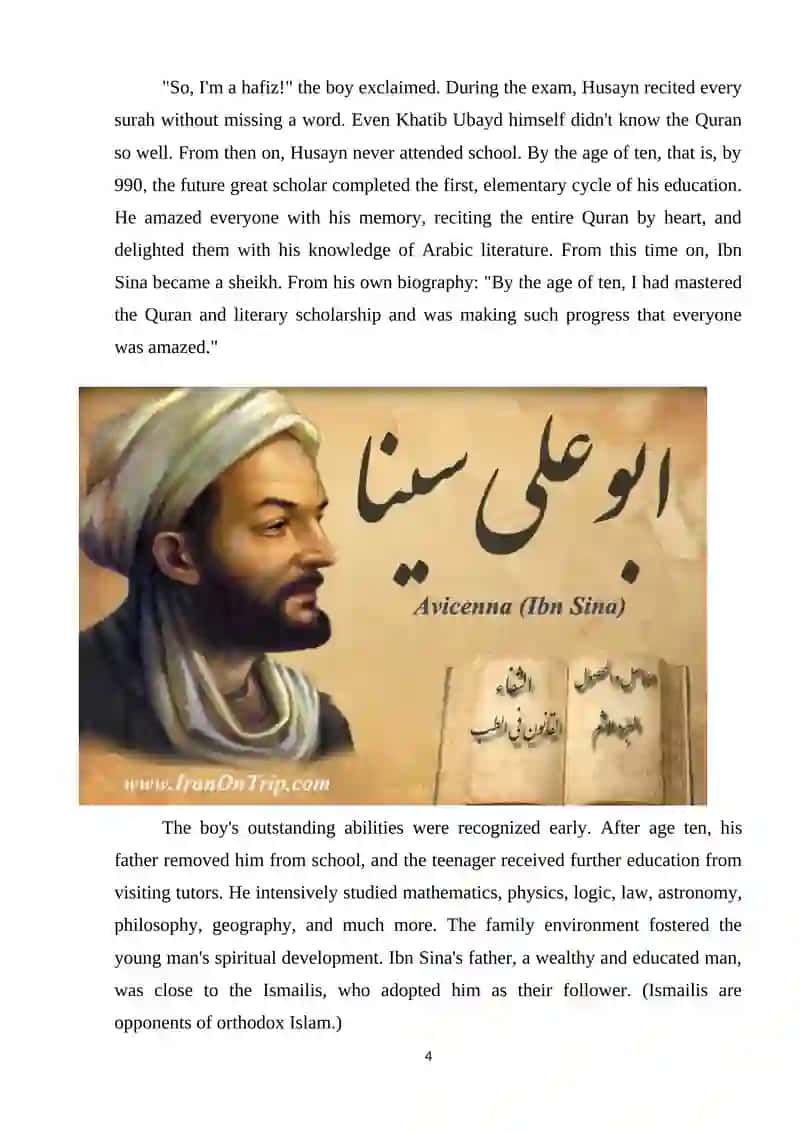 Avicenna's Biography 4