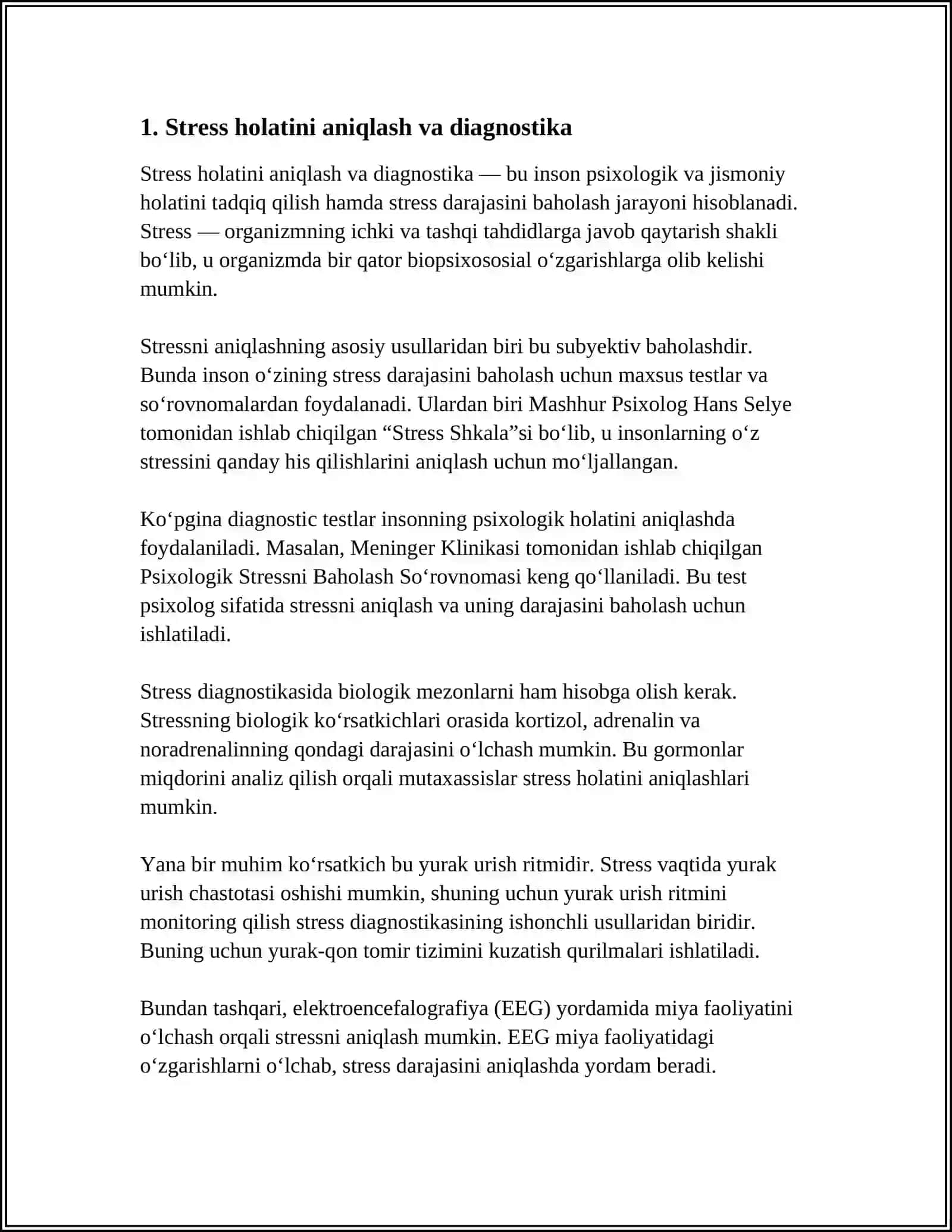 Jaroxatdan keyingi stress xolatida shoshilinch yordam koʻrsatish 4