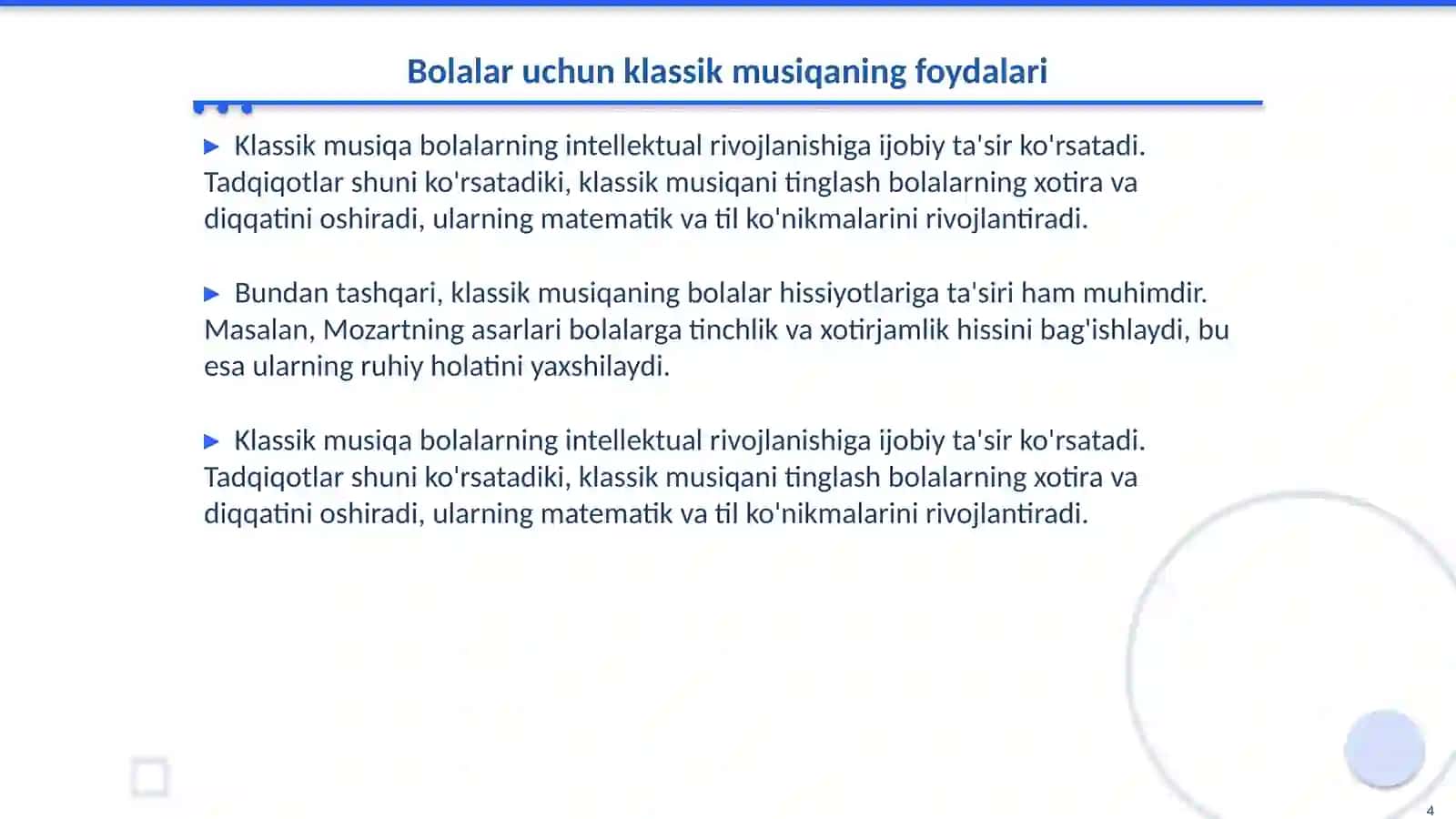 Bolalarni bastakorlar ijodi bilan tanishtirish 4