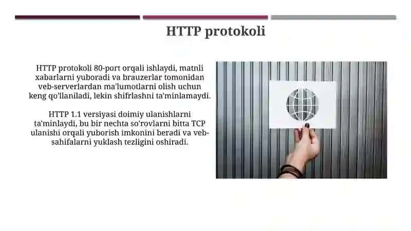 Internet protokollari: http, https, udp, tcp va ws 4