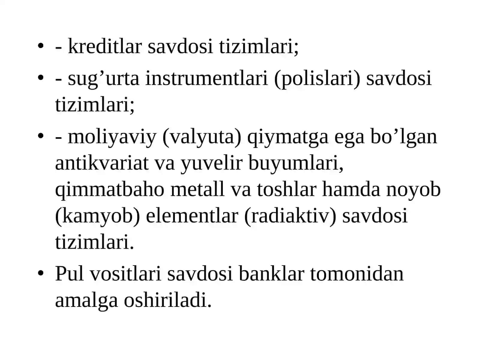 Moliya bozori va moliyaviy texnologiyalar 4
