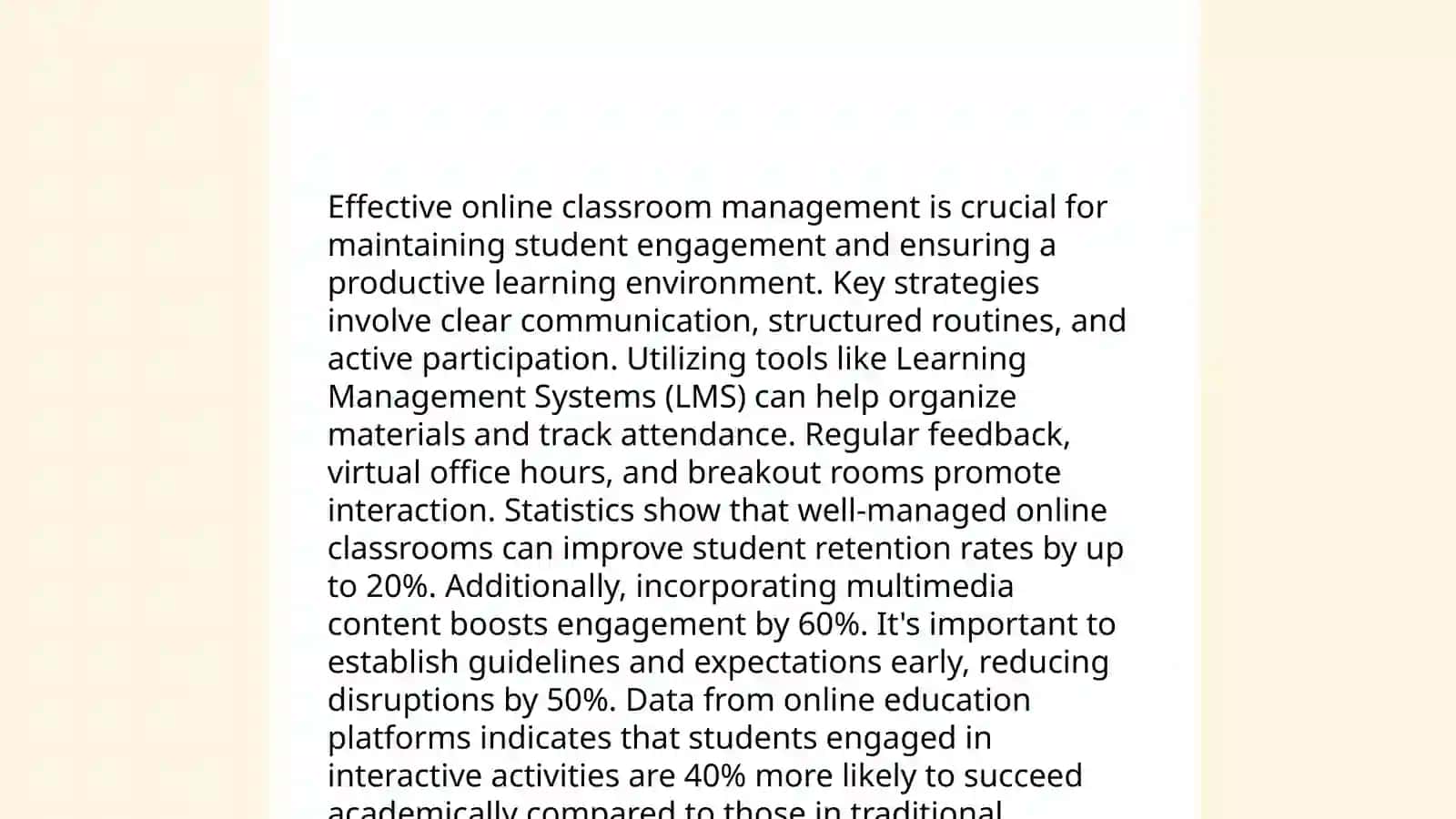 Virtual internships in Education 4