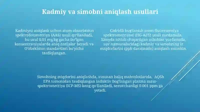 Kadmiy va Simob va Ularning Birikmalari 4
