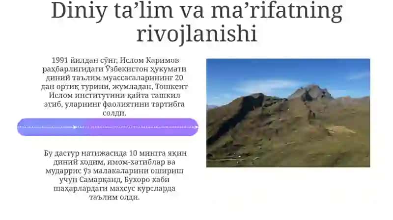 Diniy Ekstremizm va Terrorizmga Qarshi Kurash 4