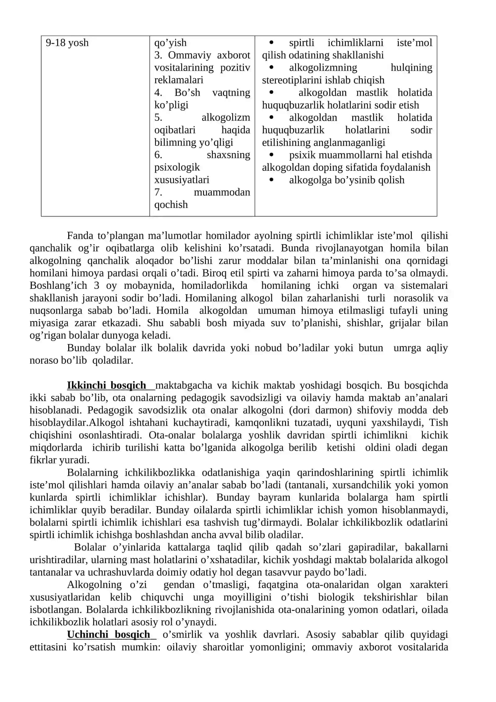 Bolalar alkogolizmi ijtimoiy pedagogik muammo sifatida 4