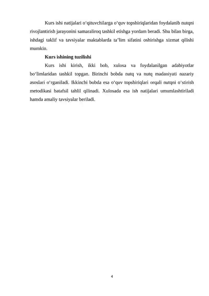 O‘quv topshiriqlari orqali nutq o‘stirish metodikasi 4