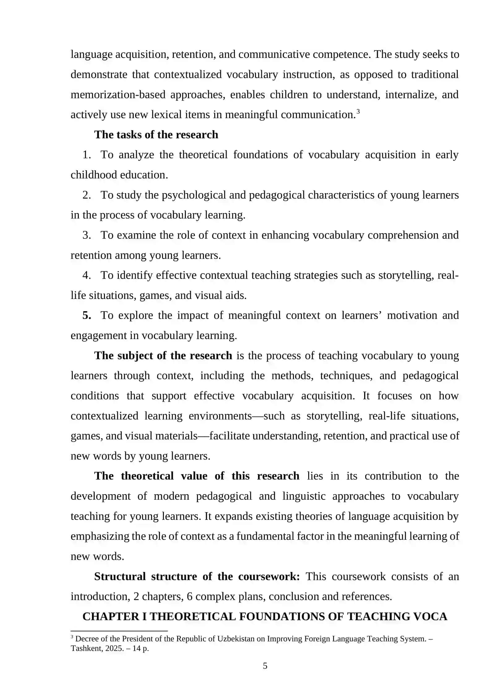 Teaching vocabulary to young learners through context 4