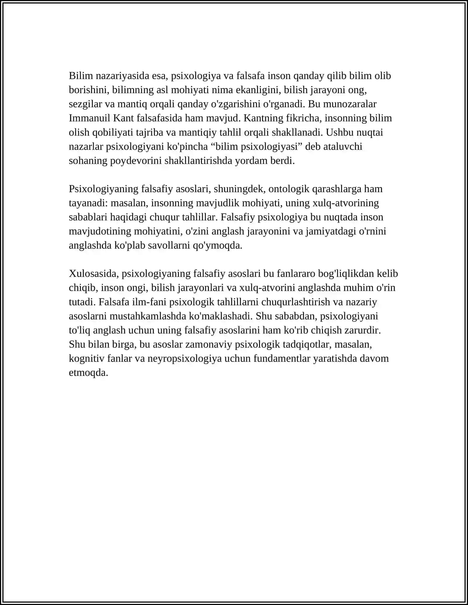 PSIXOLOGIYANING FALSAFA DOIRASIDAGI TARAQQIYOTI 4