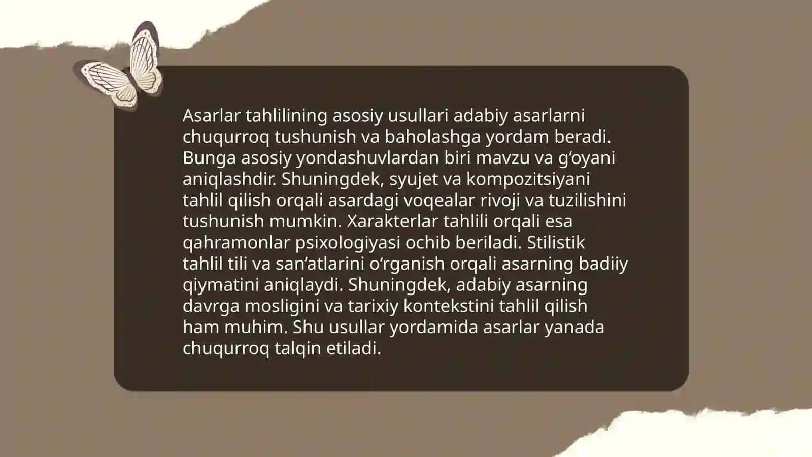 Adabiy-nazariy tushunchalarni oʻrganish 4