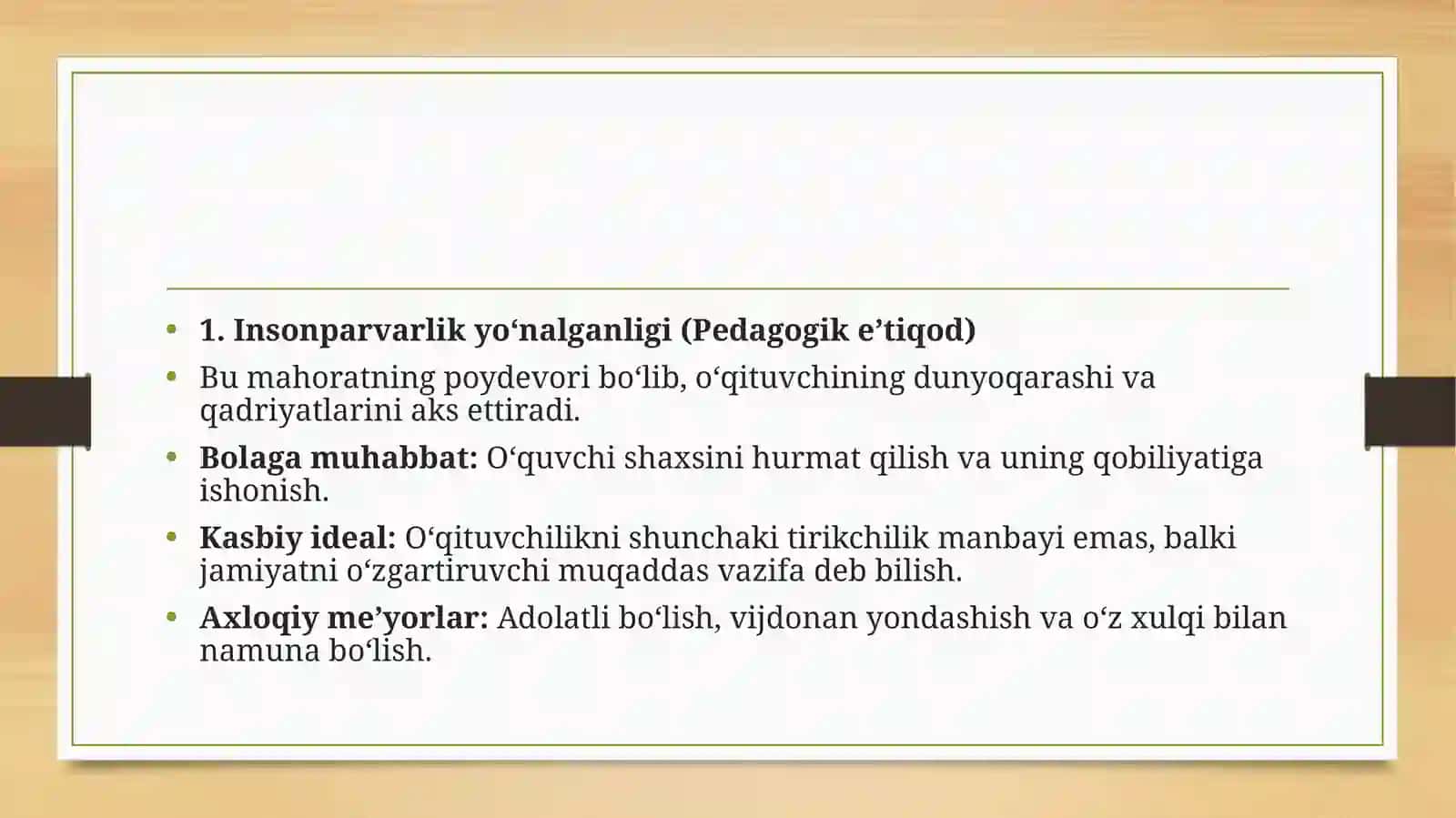 Pedagogik mahorat asoslari 4