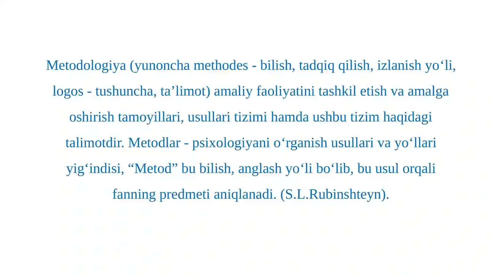 Fanining ilmiy tadqiqot metodlari 4