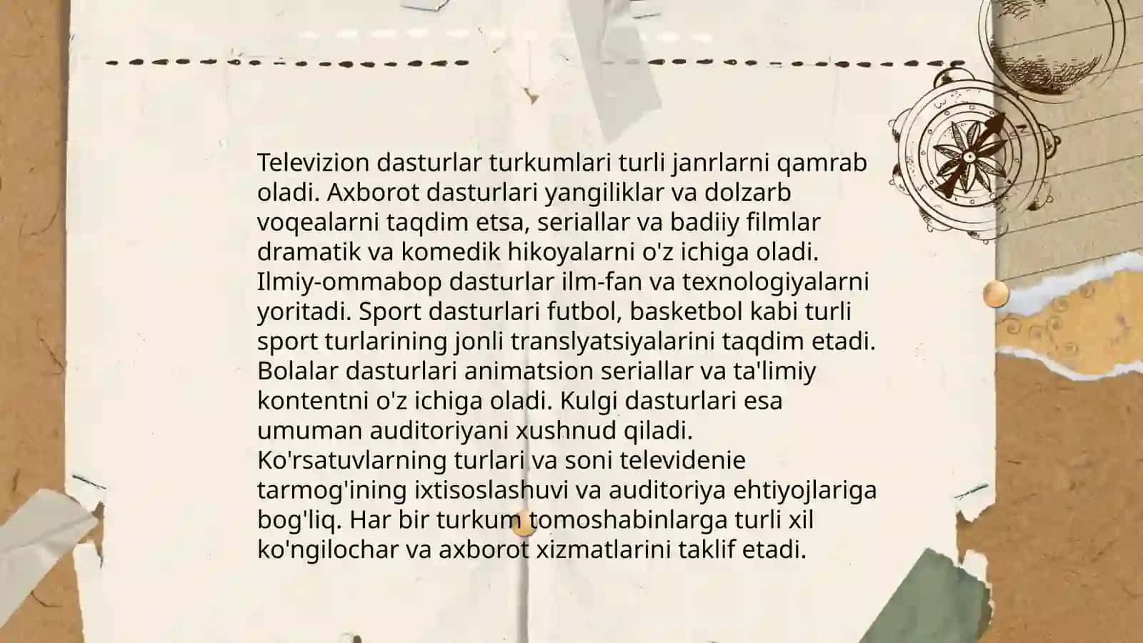 Televideniе-ko'ngilochar sanoat sifatida 4