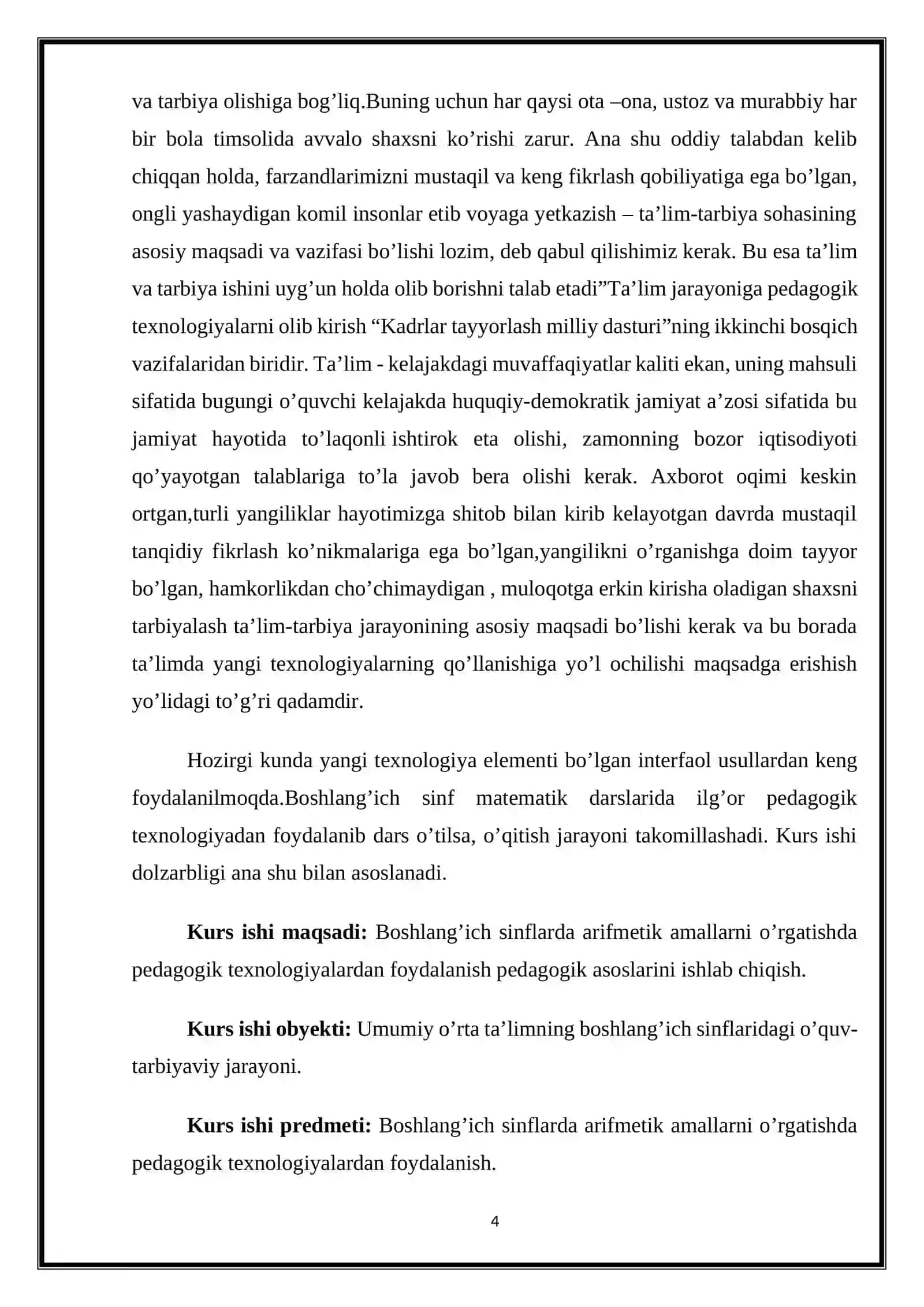 1-sinfda algebra elementlarini o’rgatish metodikasi 4