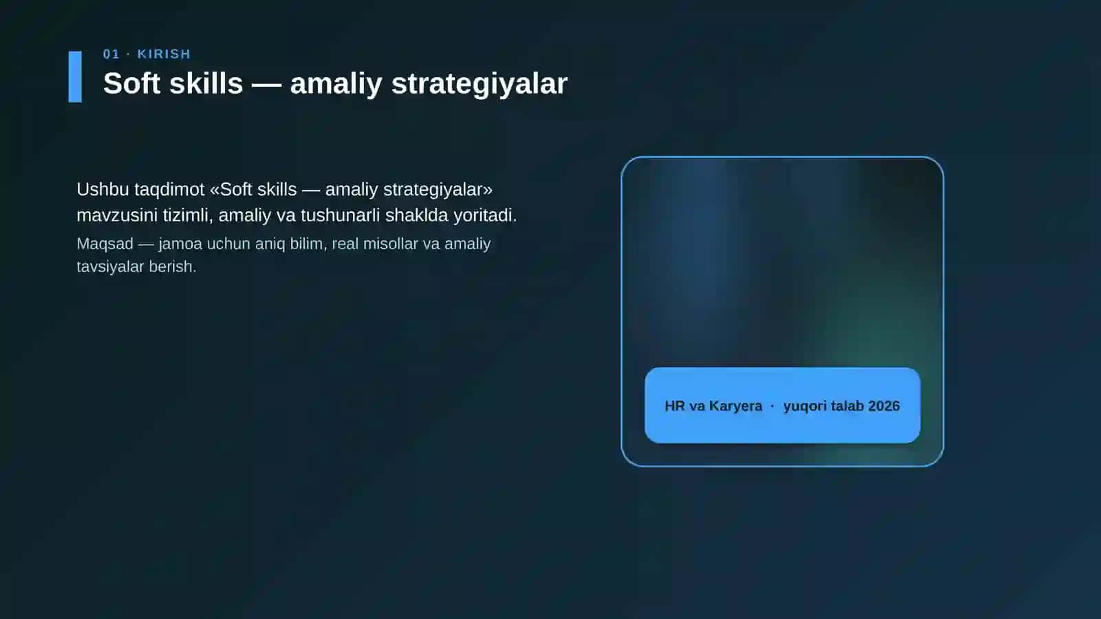Soft skills — amaliy strategiyalar 4
