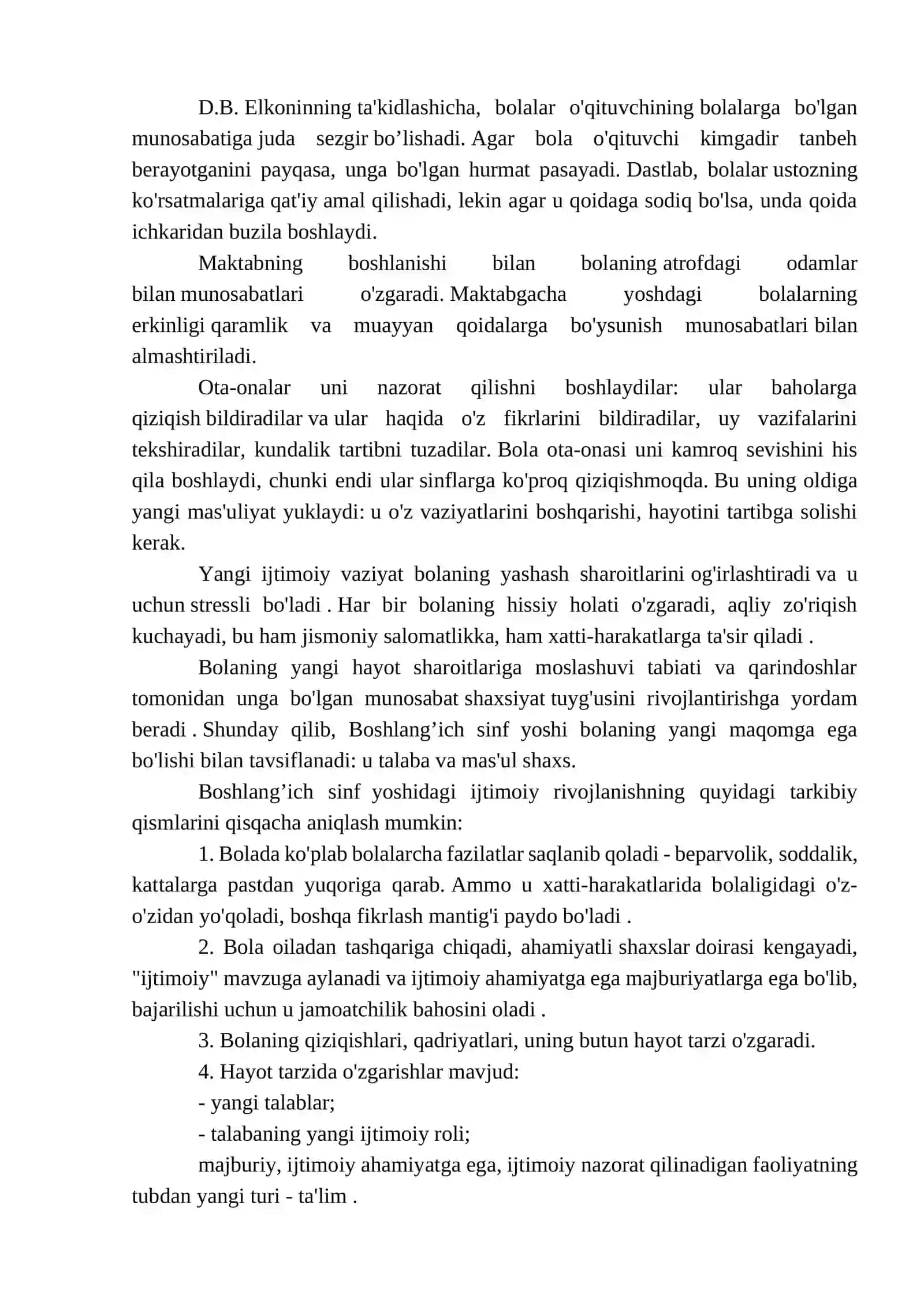 Boshlang‘ich sinf o‘quvchilarinipsixologik-pedagogik o‘rganish 4