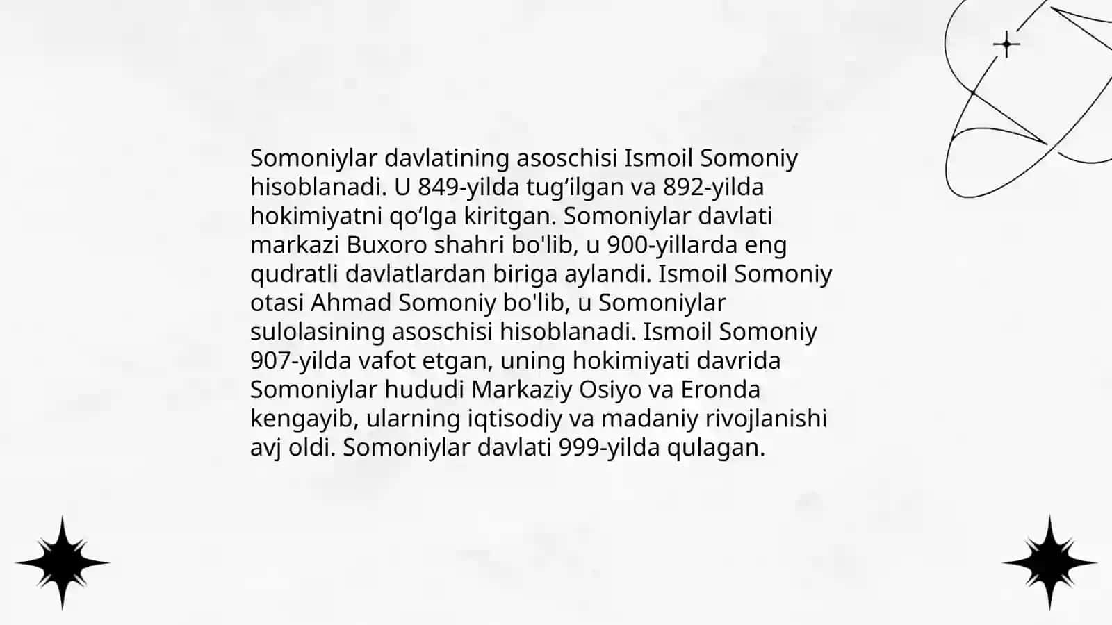 Somoniylarning kelib chiqish masalasi 4