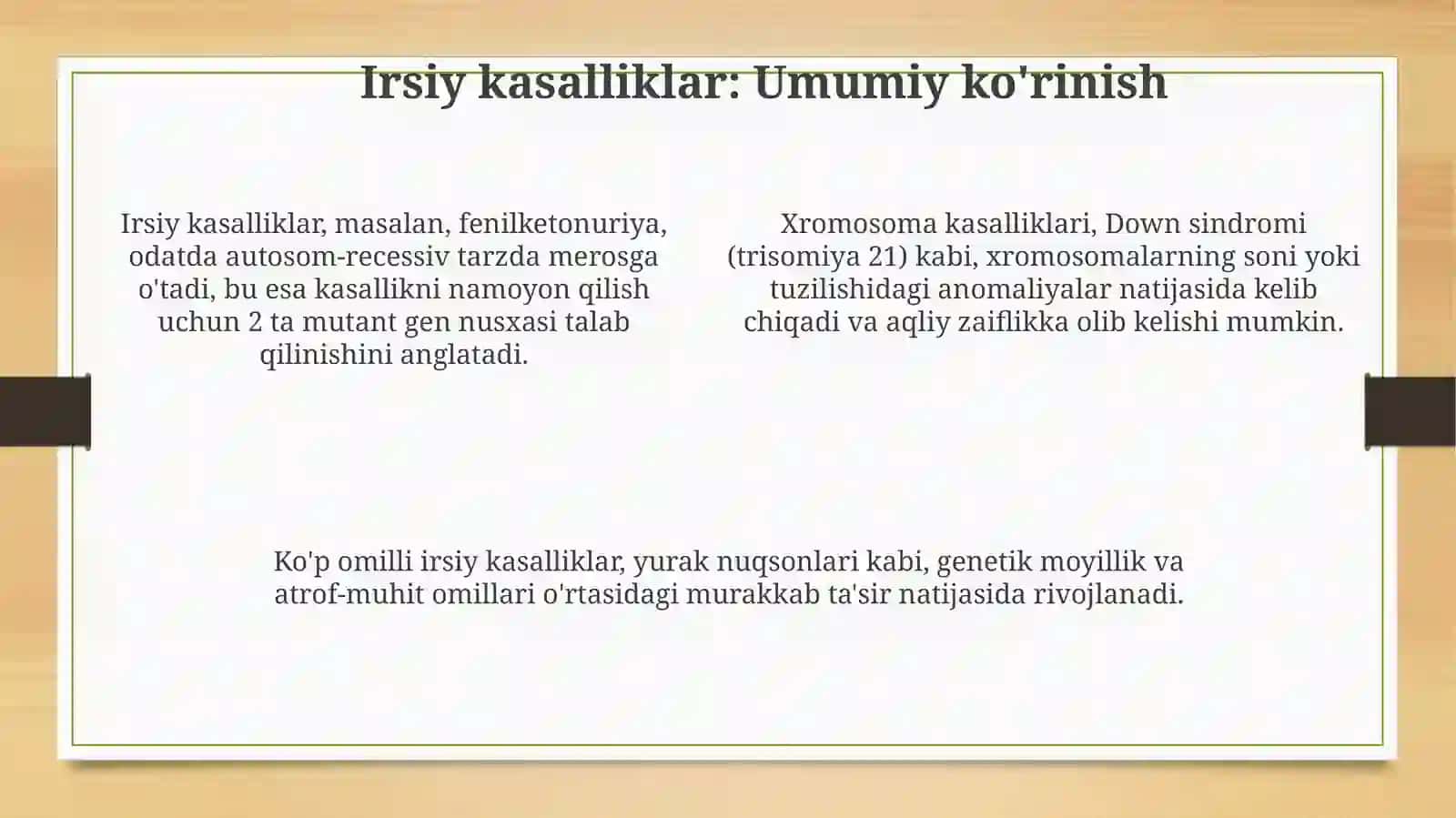 Bolalarda irsiy kasalliklar kechishida psixologik buzilishlar 4