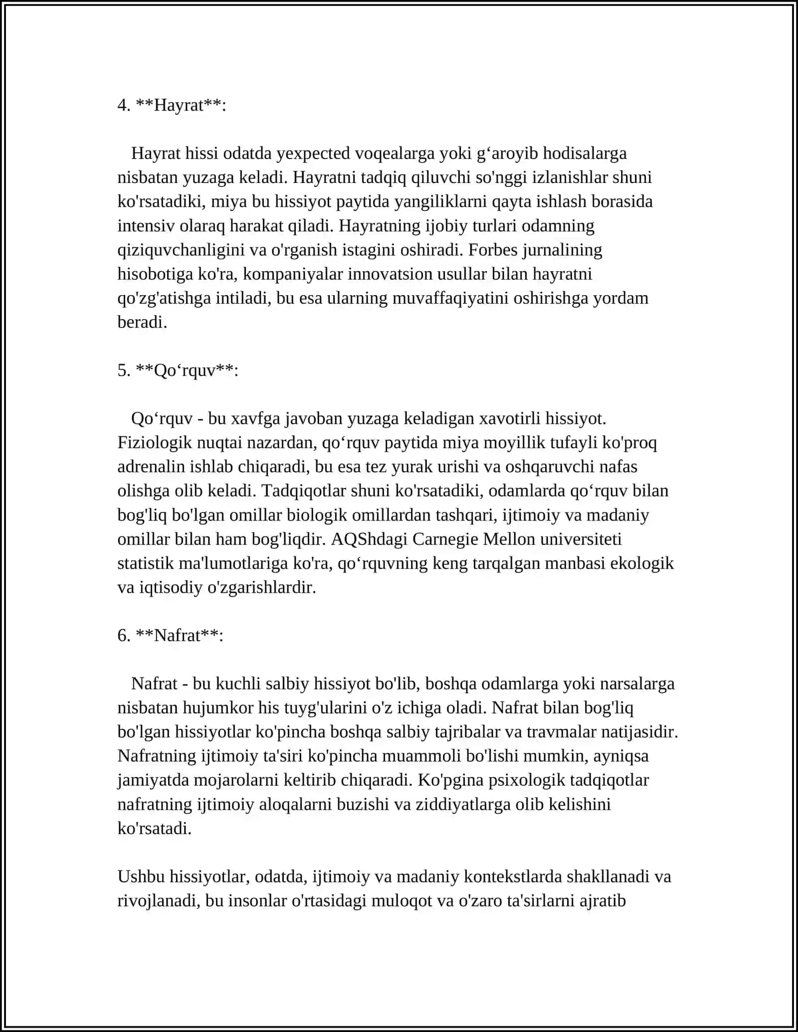 INSON HISSIYOTLARI 4