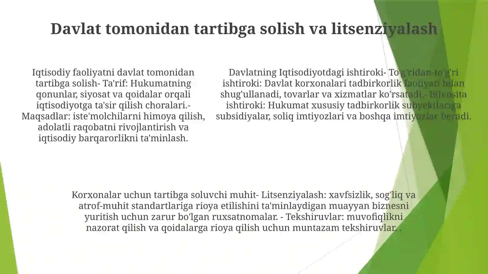Iqtisodiy Protsessda Davlat Organlari Va Boshqa Shaxslarning Ishtroki 4