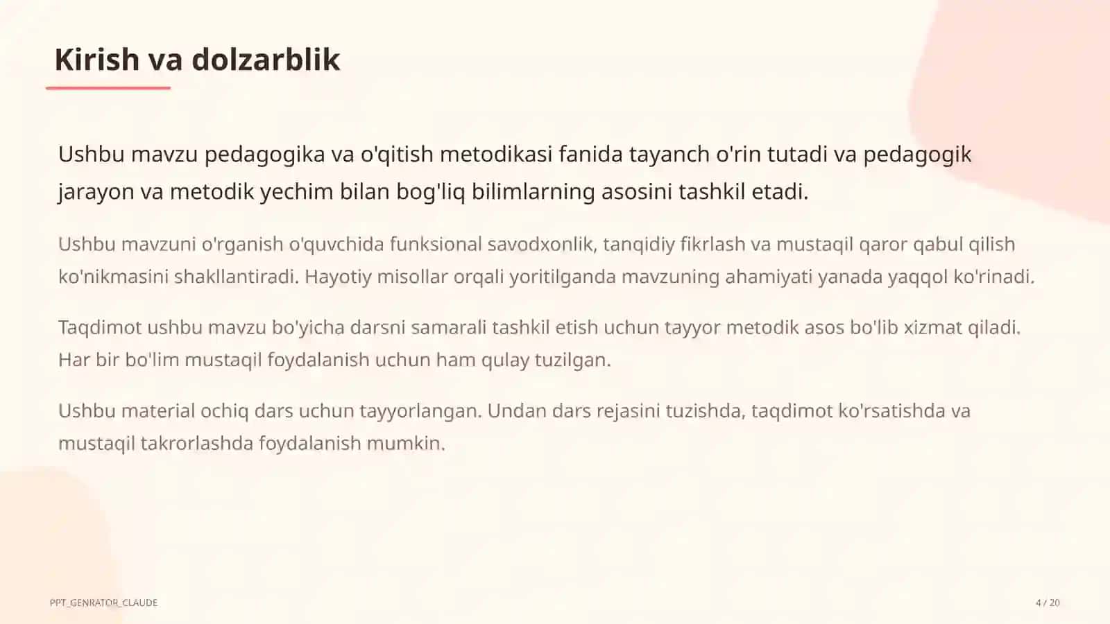 O'quvchilarning yosh xususiyatlari va pedagogik yondashuv 4