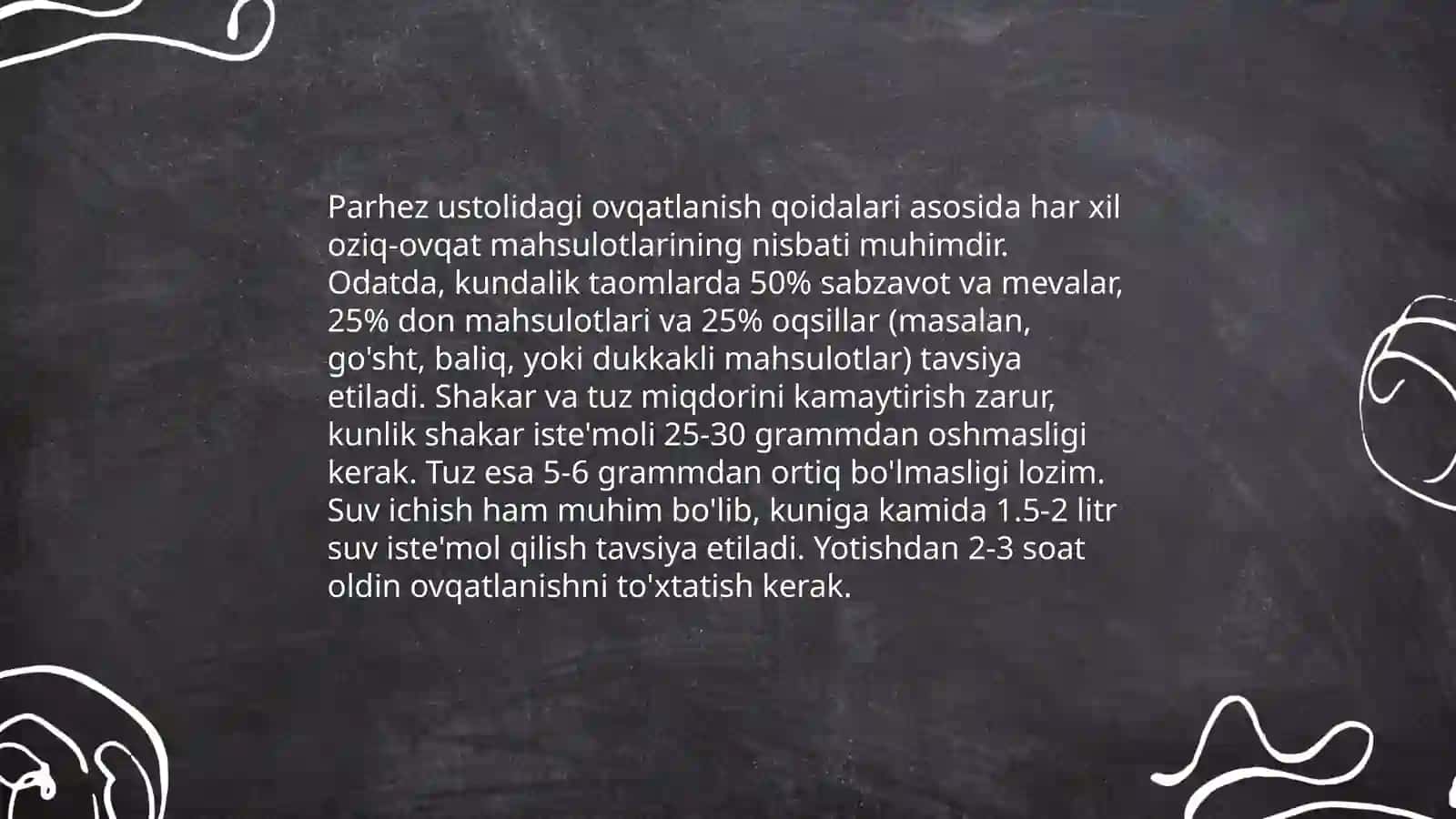 Parhez ustoli terapiya 4