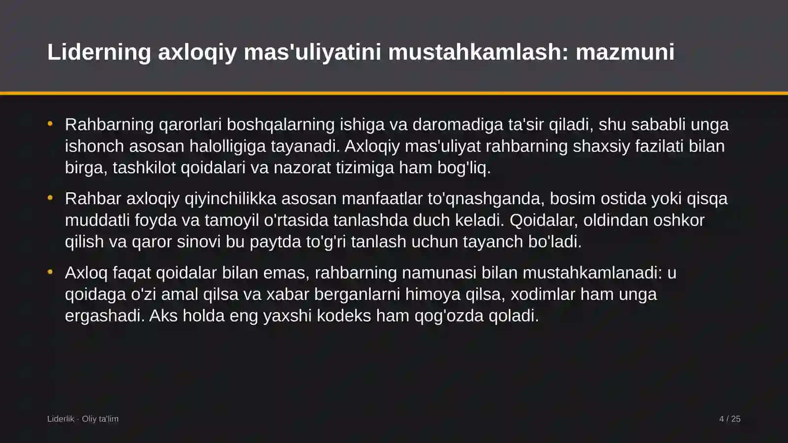 Biosfera rezervatlarida liderning axloqiy mas'uliyatini mustahkamlash 4