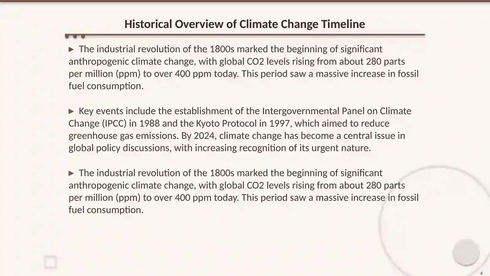Climate Change Presentation 4