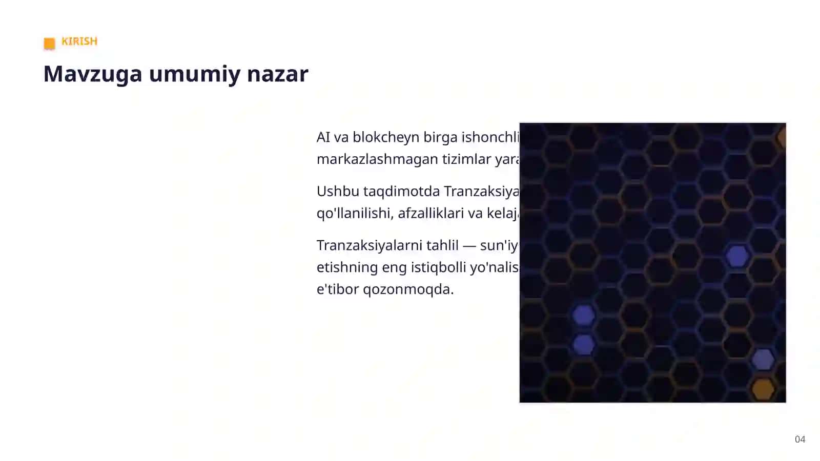 Tranzaksiyalarni tahlil 4