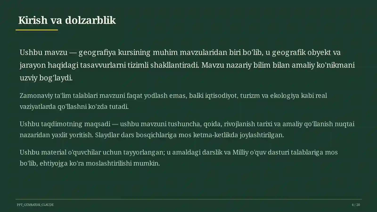 O'zbekistonning ichki suvlari: Amudaryo va Sirdaryo (8-sinf) 4