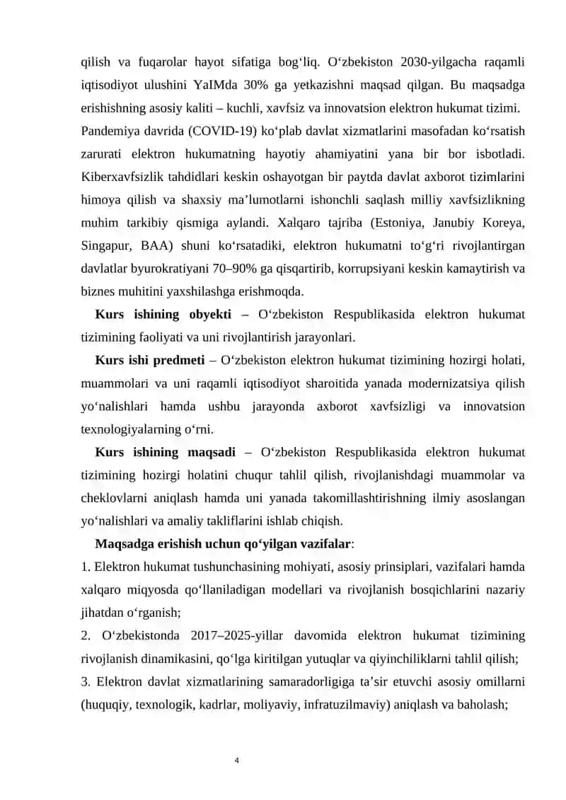 Elektron Hukumat Tizimi Rivojlantirish Yo'nalishlari 4