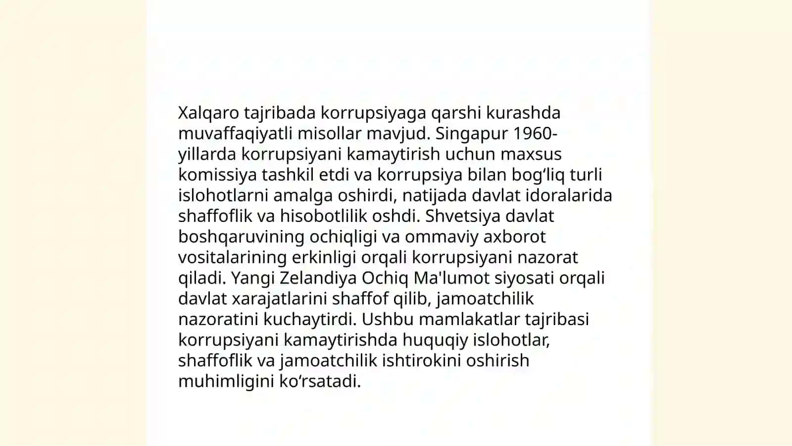 Biz korrupsiyaga qarshimiz 4