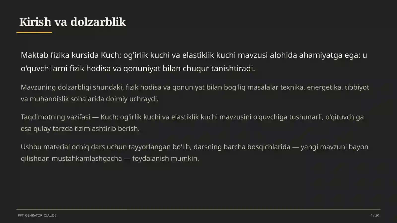 Fizika (6-sinf) 4