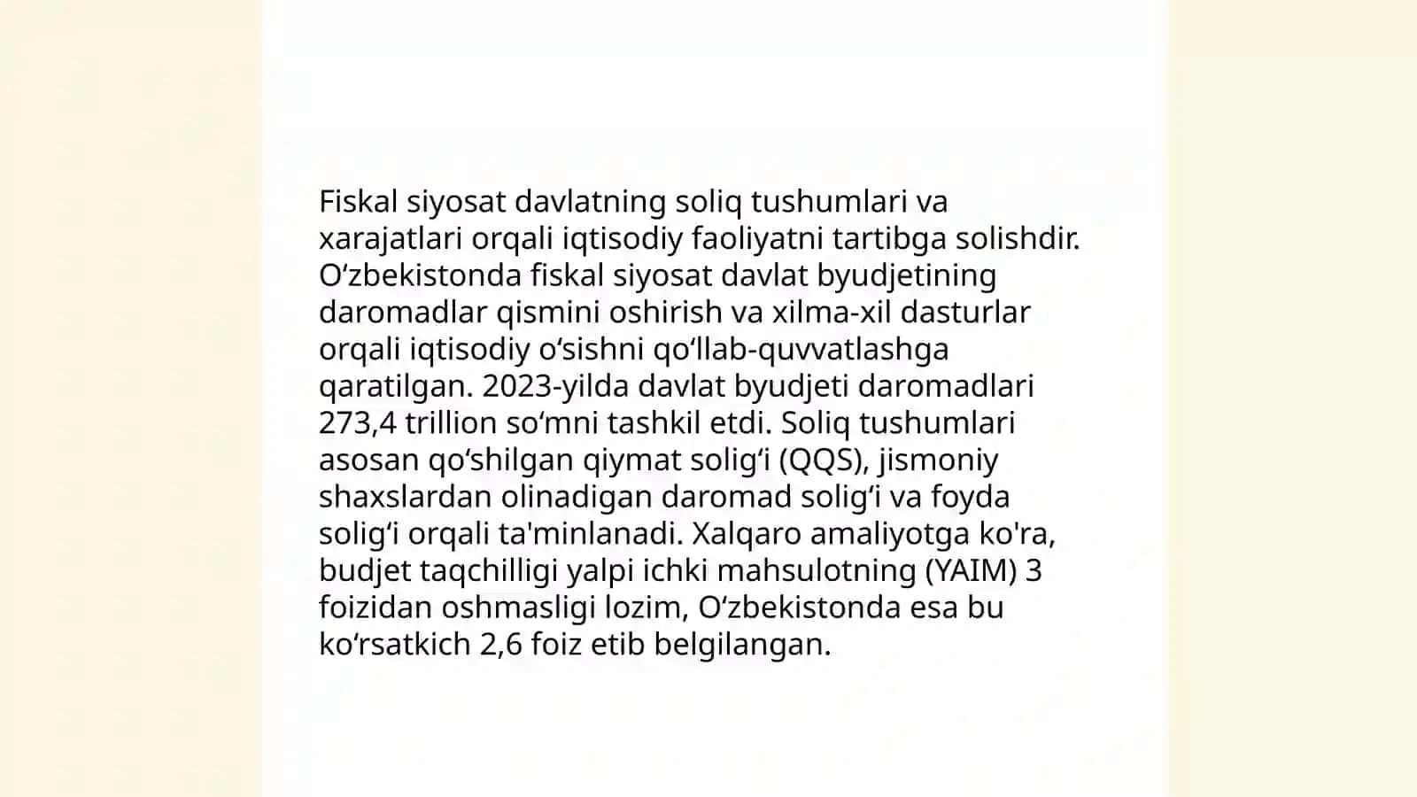 Moliyaviy siyosatning mohiyati 4