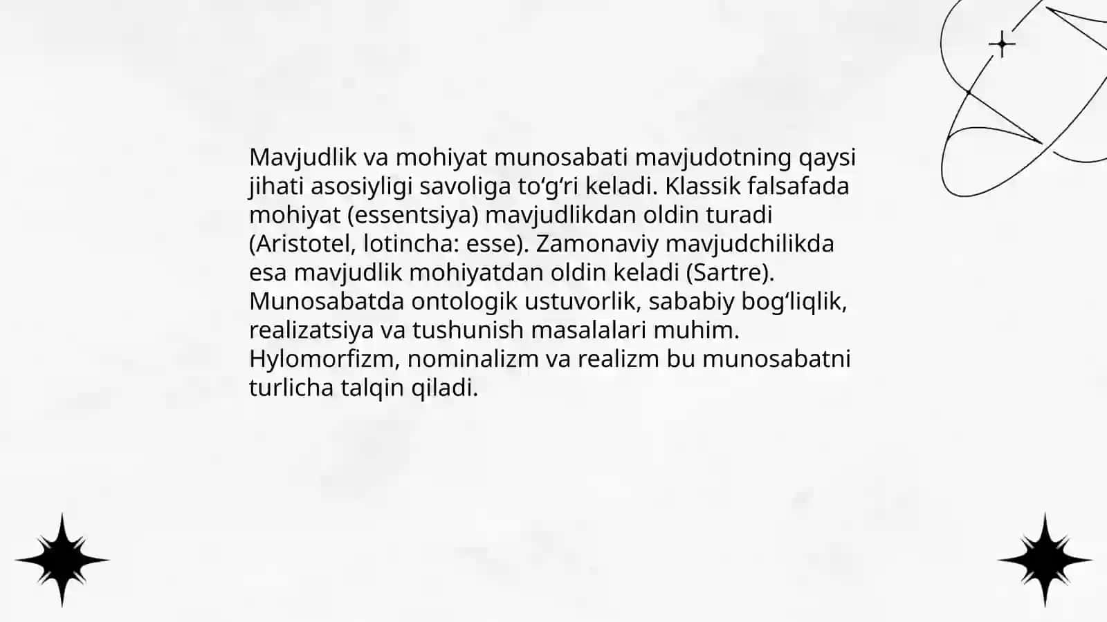 Borliq tushunchasining ontologik taʼrifi 4