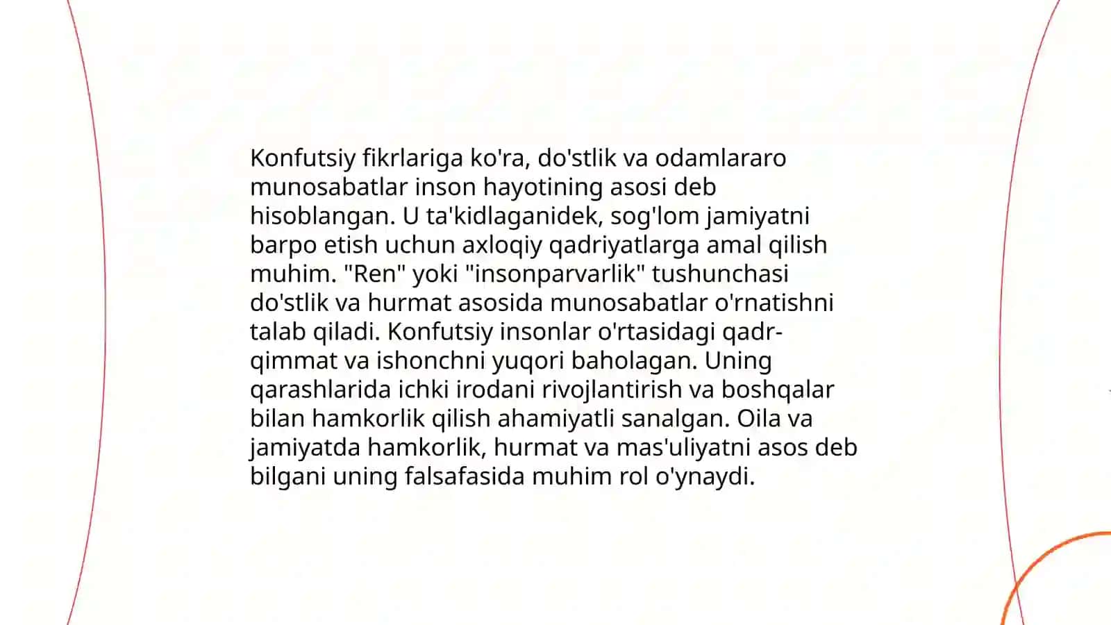 Konfutsiylik ta'limotida ijtimoiy axloqiy masalalar 4