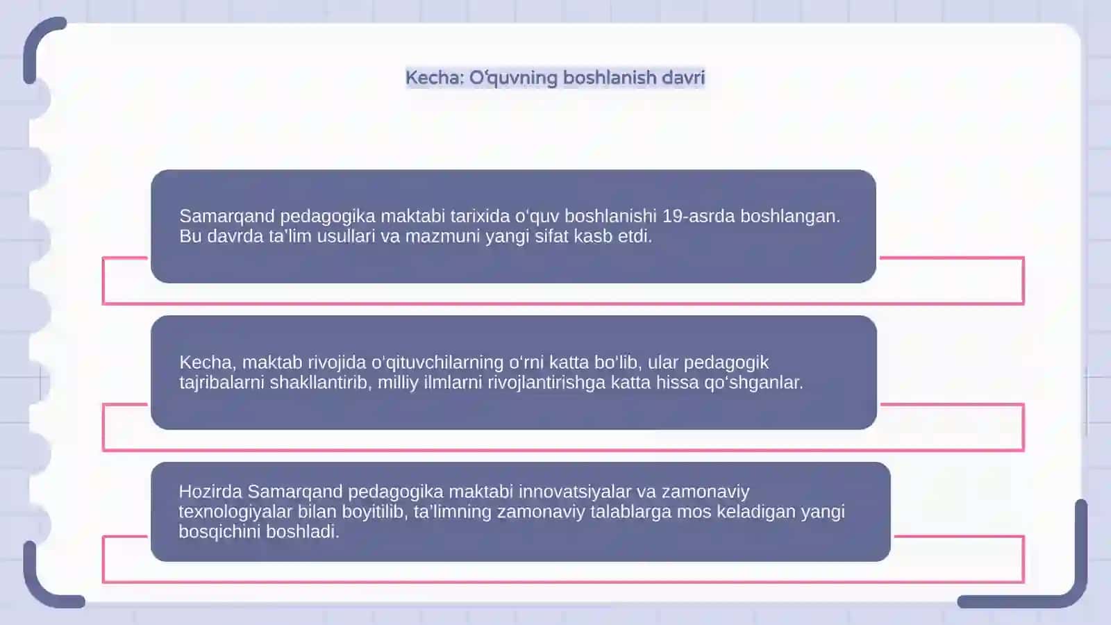 Samarqand pedagogika maktabi: kecha va bugun 4